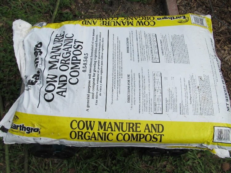 Cow Manure and Organic Compost Isn't Chemical-Free