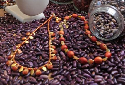 Heirloom Seeds: Corn & Bean Jewelry