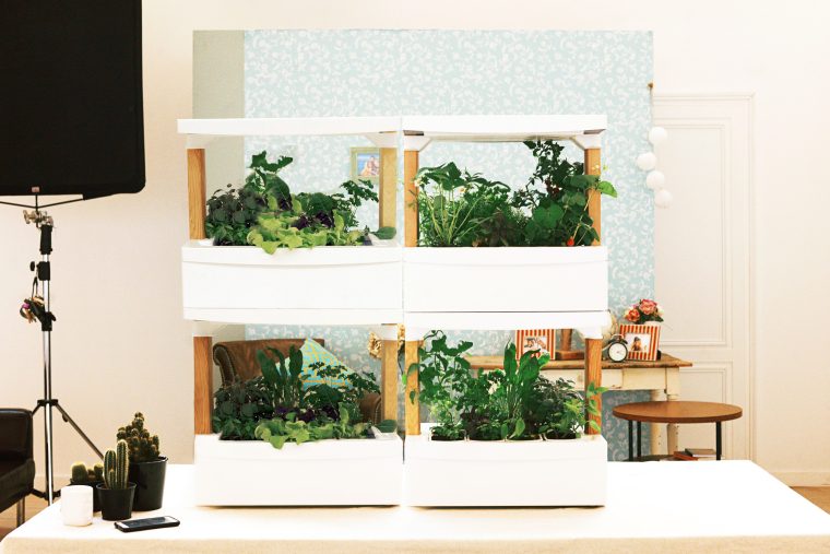Fresh Square: Stackable Organic Indoor Garden System