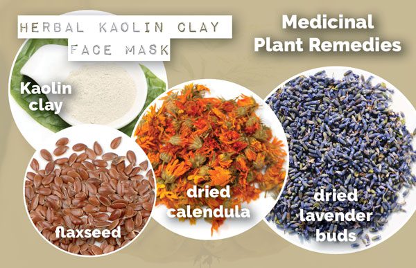 Herbal Kaolin Clay Face Mask