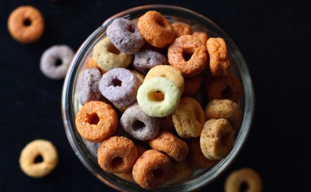 Common cereals containing glyphosate cheerios being one of them.