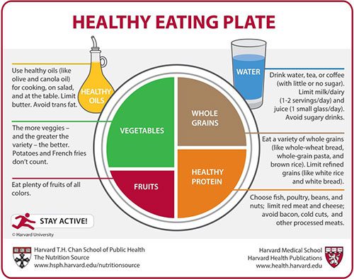 What your plate should look like