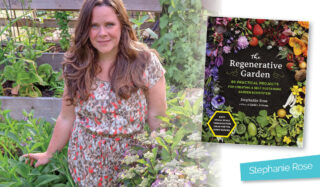 Stephanie Rose, author of the Regenerative Gardener