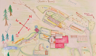 food forest map