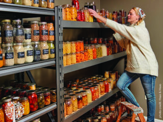 Canning food