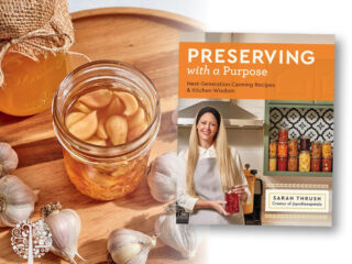 Honey-fermented garlic.