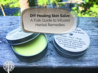 Create a skin salve.