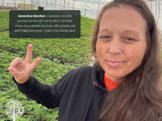 Genevieve Newton, Farm Manager, Mera Cannabis.