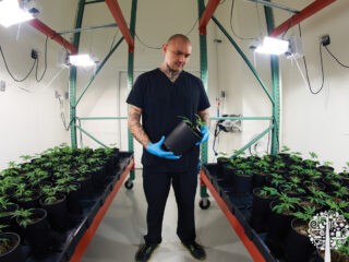 Tyson Wall pictured in the Kush Mountain 