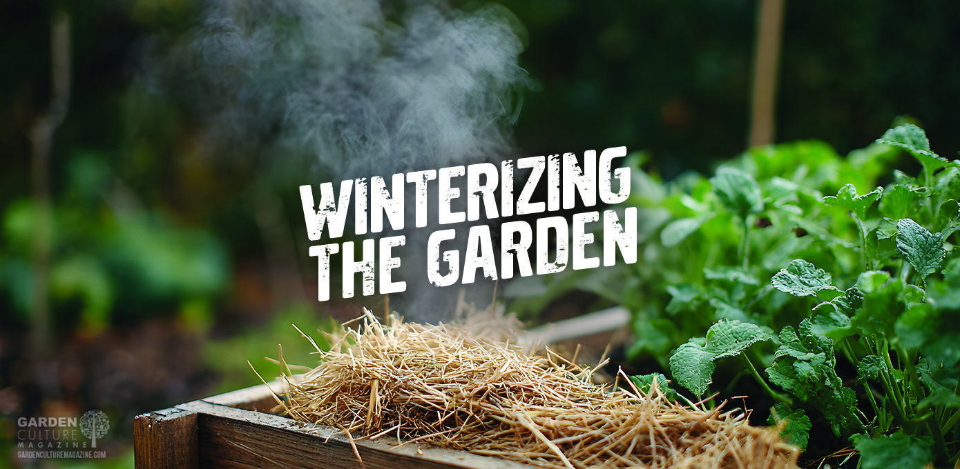 Winterizing the garden – prepare the garden for winter.