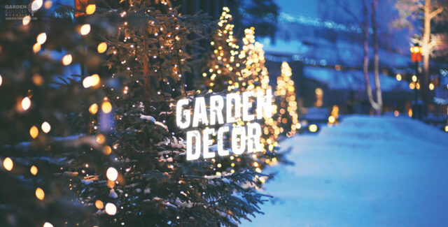 Holiday Garden Decor