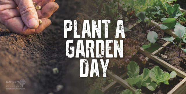 Plant a garden day