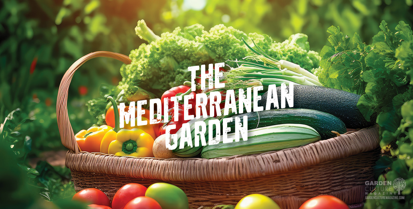 Mediterranean diet is full of vegetables and is healthy.