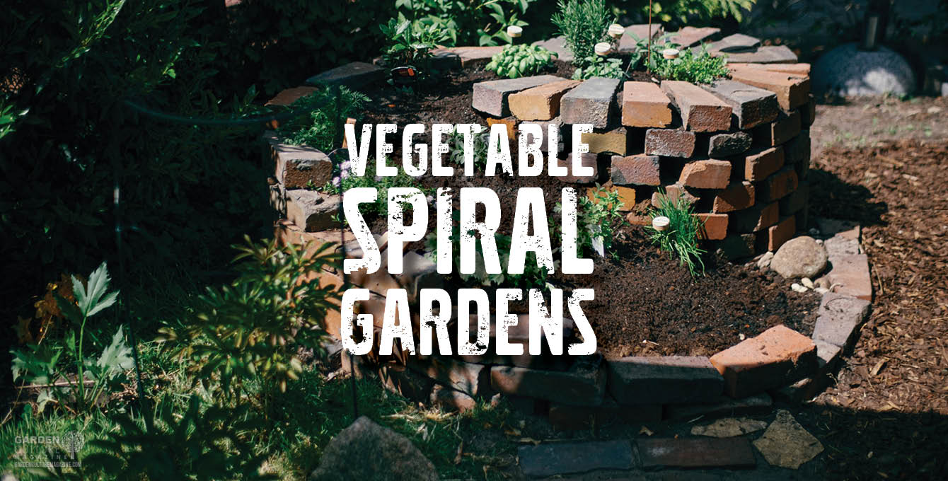 vegetable spiral gardens