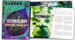 Garden Culture Magazine Technology and the Environment article spread