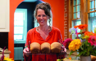 Roost farm producing food