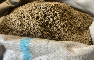 Fertilizer made from sheep's wool