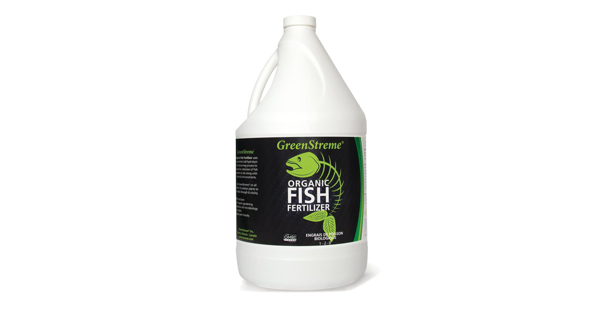 GreenStreme® Organic Fish Fertilizer