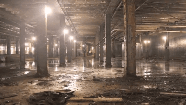 Current State of the Lowline Structure: Williamsburg Bridge Trolley Terminal 2015