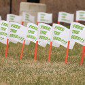 Open Source Seed Initiative Launch Signage