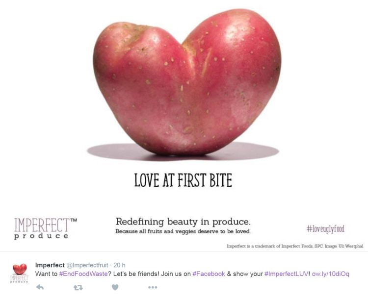 Love Ugly Food: Imperfect Produce Campaign