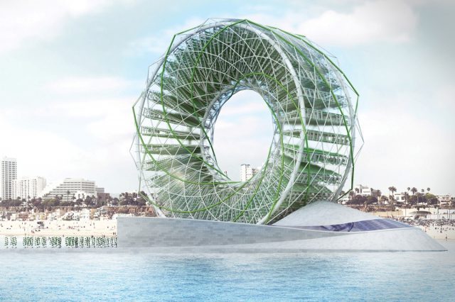 Ring Garden Aeroponic Farm: LAGI Santa Monica 2016