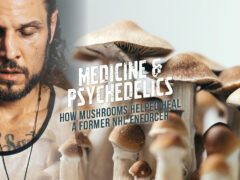 Former NHL Tough Guy Riley Cote Turns To Mushrooms And Yoga To Help Himself Heal